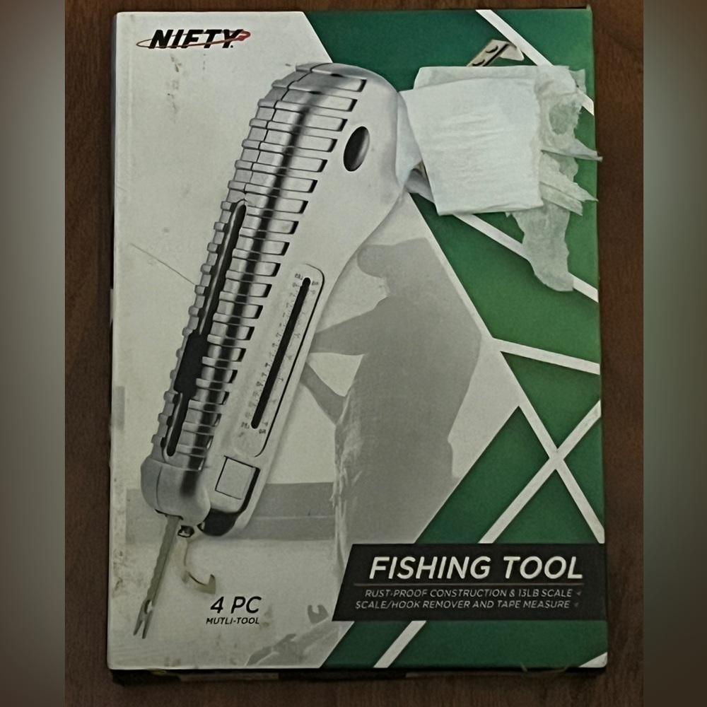 Silver Fishing Tool Multi-Tool